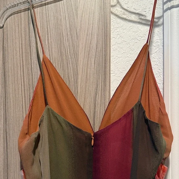 Zara Multicolor Maxi Dress - Picture 5 of 8